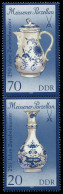 DDR ZUSAMMENDRUCK Nr SZd376 Postfrisch SENKR PAAR SB5A17A - Zusammendrucke