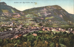 11726926 Goldau Panorama Mit Rigi Kulm Eisenbahn Goldau - Sonstige & Ohne Zuordnung