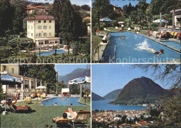 11719156 Lugano TI Pensione Selva Swimmingpool Lago Di Lugano Lugano - Sonstige & Ohne Zuordnung