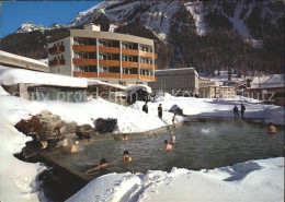 11719066 Leukerbad Gehbad Im Winter Leukerbad - Autres & Non Classés