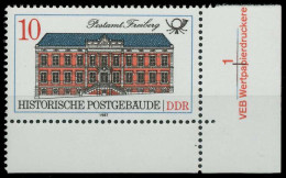 DDR 1987 Nr 3067 Postfrisch ECKE-URE X0D2A8A - Neufs