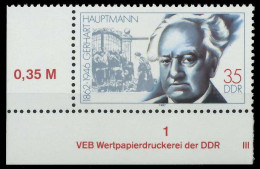 DDR 1987 Nr 3093 Postfrisch ECKE-ULI X0D957A - Neufs