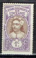Série Courante : Tahitienne - Unused Stamps