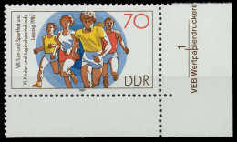 DDR 1987 Nr 3116 Postfrisch ECKE-URE X0D988A - Unused Stamps