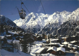 11718747 Graechen VS Sesselbahn Hannigalp Weisshorn Bishorn Barrhorn Graechen - Sonstige & Ohne Zuordnung