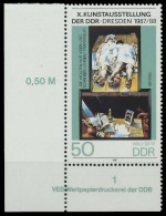 DDR 1987 Nr 3125 Postfrisch ECKE-ULI X0D99C6 - Nuevos