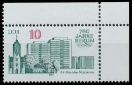 DDR 1987 Nr 3076 Postfrisch ECKE-ORE X0D99F6 - Unused Stamps
