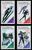 DDR 1988 Nr 3140-3143 Postfrisch SB6FFE6 - Nuevos