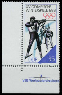 DDR 1988 Nr 3143 Postfrisch ECKE-ULI X0D9A52 - Ungebraucht