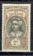Série Courante : Tahitienne - Unused Stamps