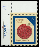 DDR 1988 Nr 3158 Postfrisch ECKE-OLI X0D9CA2 - Ungebraucht