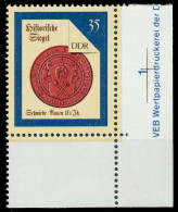 DDR 1988 Nr 3158 Postfrisch ECKE-URE X0D9CB6 - Ungebraucht