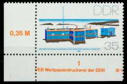 DDR 1988 Nr 3160 Postfrisch ECKE-ULI X0D9D1E - Ungebraucht