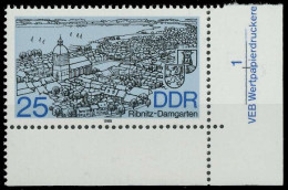 DDR 1988 Nr 3163 Postfrisch ECKE-URE X0DDD5A - Unused Stamps