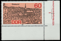 DDR 1988 Nr 3164 Postfrisch ECKE-URE X0DDD66 - Unused Stamps