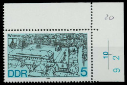 DDR 1988 Nr 3161 Postfrisch ECKE-ORE X0DDDAE - Ongebruikt