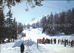 11715816 Thyon-Les Collons Sessellift Skigruppe  - Autres & Non Classés