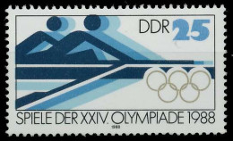 DDR 1988 Nr 3186 Postfrisch SB74CFA - Ongebruikt