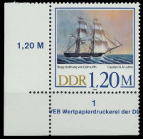 DDR 1988 Nr 3201 Postfrisch ECKE-ULI X0DE06A - Neufs