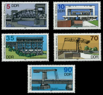 DDR 1988 Nr 3203-3207 Postfrisch SB74E86 - Unused Stamps