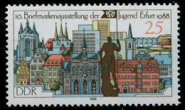 DDR 1988 Nr 3175 Postfrisch SB74FA2 - Unused Stamps