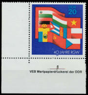 DDR 1989 Nr 3221 Postfrisch ECKE-ULI X0DE21E - Ungebraucht