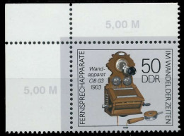 DDR 1989 Nr 3228 Postfrisch ECKE-OLI X0DE3EE - Unused Stamps