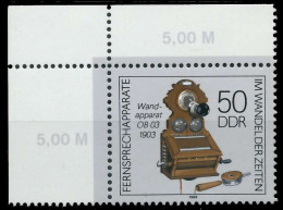 DDR 1989 Nr 3228 Postfrisch ECKE-OLI X0DE3EE - Neufs