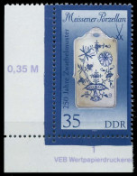 DDR 1989 Nr 3243I Postfrisch ECKE-ULI X0E3CB6 - Neufs