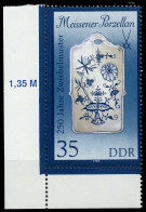 DDR 1989 Nr 3243II Postfrisch ECKE-ULI X0E3CFA - Unused Stamps