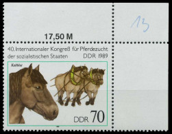 DDR 1989 Nr 3263 Postfrisch ECKE-ORE X0E3F4E - Unused Stamps