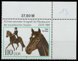 DDR 1989 Nr 3264 Postfrisch ECKE-ORE X0E3F7A - Unused Stamps