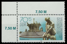DDR 1989 Nr 3266 Postfrisch ECKE-OLI X0E3FB6 - Ungebraucht