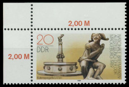 DDR 1989 Nr 3265 Postfrisch ECKE-OLI X0E3FC6 - Ungebraucht