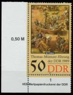 DDR 1989 Nr 3272 Postfrisch ECKE-ULI X0E4086 - Ungebraucht