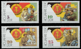 DDR 1989 Nr 3279-3282 Postfrisch SB7B732 - Unused Stamps