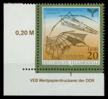 DDR 1990 Nr 3311 Postfrisch ECKE-ULI SB7B916 - Unused Stamps