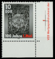DDR 1990 Nr 3322 Postfrisch ECKE-URE X0E43EE - Unused Stamps