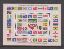Fiji SG MS 623 1981 Parliamentary Conference ,Miniature Sheet - Fidji (1970-...)