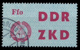 DDR DIENST LAUFKONTROLLZETTEL Nr 5 Gestempelt X1CD976 - Autres & Non Classés
