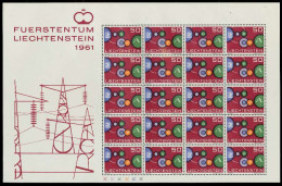 LIECHTENSTEIN BLOCK KLEINBOGEN Nr 414I BO2C Postfrisch X1D7C92 - Blocs & Feuillets