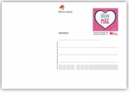 Portugal ** & Postal Stationery, Dia Da Mae, Um Coração Do Tamanho Do Mundo 2024 (68688) - Ganzsachen