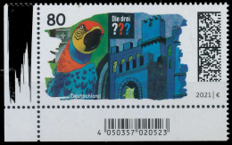 BRD BUND 2021 Nr 3649 Postfrisch ECKE-ULI X52556E - Unused Stamps