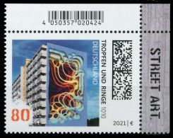 BRD BUND 2021 Nr 3633 Postfrisch ECKE-ORE X525A8E - Unused Stamps