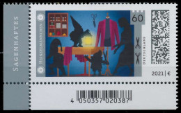 BRD BUND 2021 Nr 3631 Postfrisch ECKE-ULI X528AAA - Unused Stamps