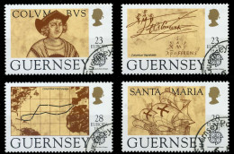 GUERNSEY 1992 Nr 549-552 Gestempelt X5D8FDE - Guernesey
