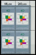 BRD BUND 1977 Nr 928 Postfrisch VIERERBLOCK ECKE-ORE X60050E - Unused Stamps