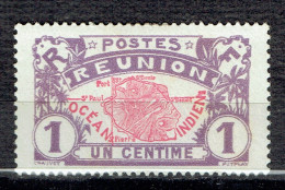 Série Courante : Carte De L'île - Unused Stamps