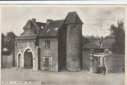 FR3189  --   DOUAI  --  MAISON DU TEMPLE  --  1915  --  DEUTSCHE  FELDPOST  DER 6. ARMEE - Douai