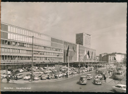 °°° 31062 - GERMANY - MUNCHEN - HAUPTBAHNHOF - 1965 With Stamps °°° - Muenchen